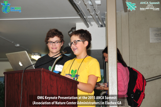 OMG Delivers Keynote Speech at 26th Annual ANCA (Association of Nature Center Administrators) Summit